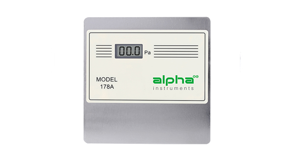 液晶面板顯示型潔凈室/工業及醫療用微差壓傳感器178A