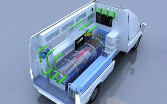 傳染病負壓救護車