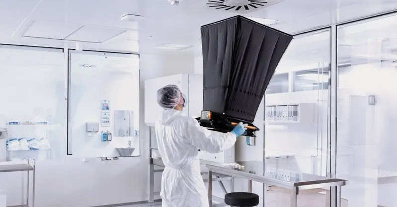 潔凈室差壓檢測配套設(shè)備之風(fēng)量罩